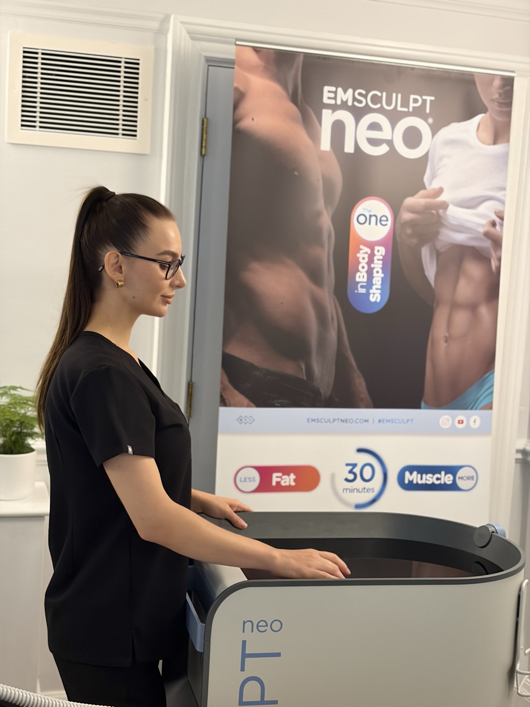 EMSculpt Neo at Victoria Wellness